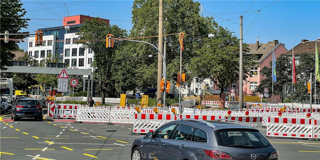 Baustellen-Chaos? Es hätte viel schlimmer kommen können, sagt die Stadt Das Baustellen-Labyrinth auf dem Dortmunder Wall ist genau geplant.