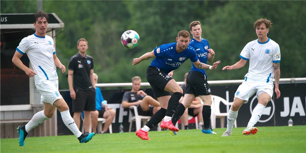 „Mit Abstand unser schlechtestes Spiel“ - und trotzdem gewinnt der TuS Haltern David Loheider und der TuS Haltern am See haben den zweiten Sieg ihrer Saisonvorbereitung eingefahren.