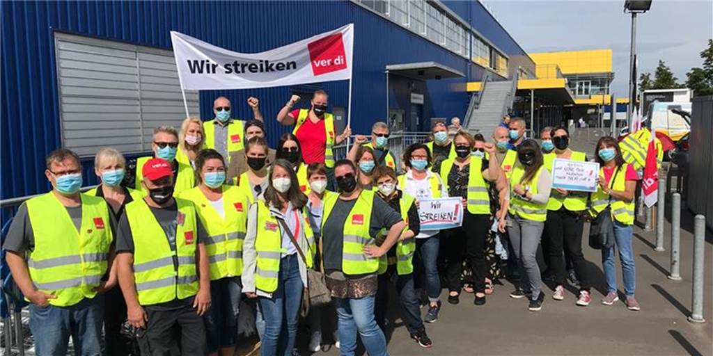Streik bei Ikea im Indupark: Beschäftigte legen am Freitag Arbeit nieder Streik bei Ikea im Indupark: Beschäftigte legen am Freitag Arbeit nieder