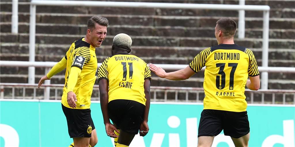 Boyamba kontert Pasalic: BVB-U23 holt gegen Mannheim ein 1:1 Boyamba kontert Pasalic: BVB-U23 holt gegen Mannheim ein 1:1