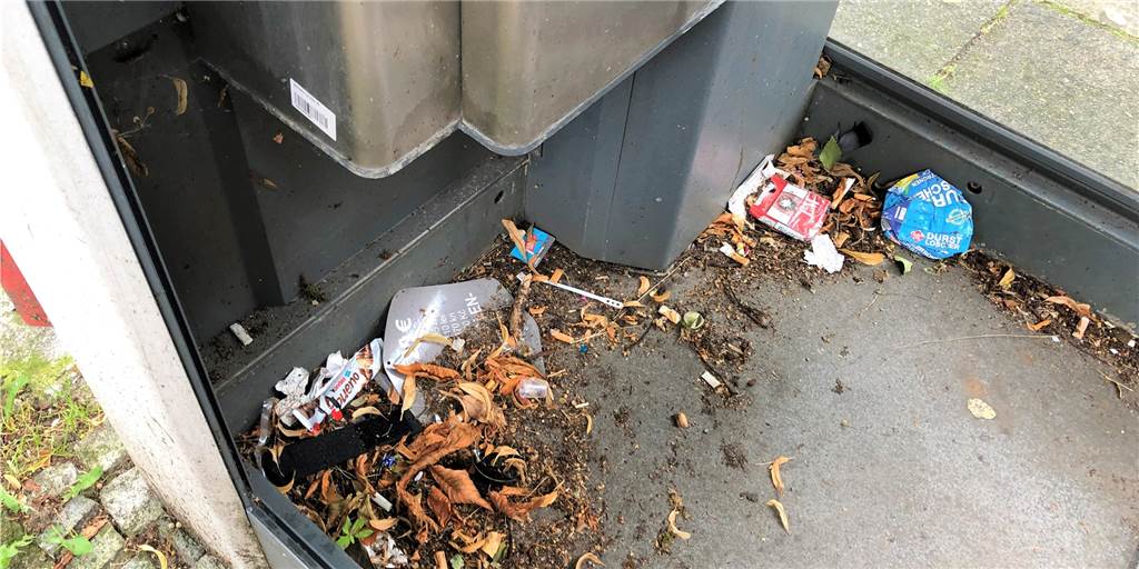Müll, Ungeziefer, Scherben: Dortmunds kleinster Schandfleck soll weg Dieser kleine „Müllabladeplatz“ im Dortmunder Westen soll verschwinden.
