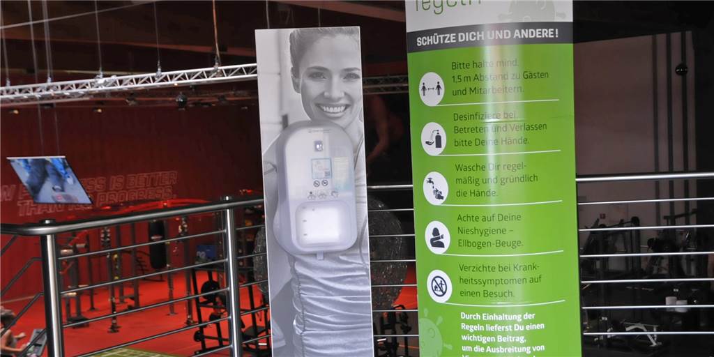Nur mit 3G in Kneipe, Fitnessstudio und zum Friseur: Umsatzeinbußen drohen Das Sportforum an der Bahnhofstraße in Castrop-Rauxel hat ein eigenes Hygienekonzept entwickelt.