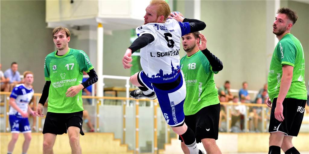 „Die Leistung war ok, aber nicht stark“: Derby-Sieg für den HSC Haltern-Sythen Lukas Schulte-Lünzum und der HSC Haltern-Sythen haben ihr zweites Testspiel gewonnen.