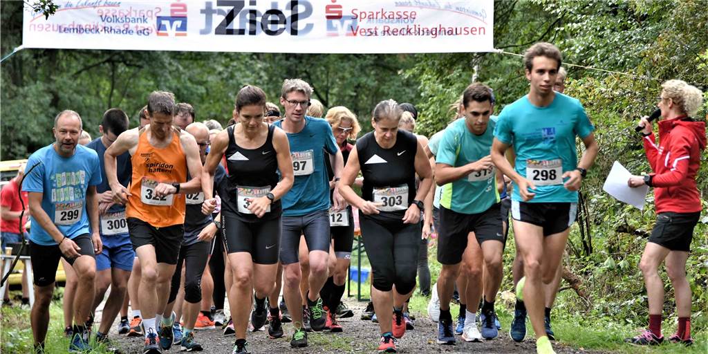 Freude beim SV Lembeck und allen Laufsportfans - der Galgenberglauf 2021 findet statt Start zum Galgenberglauf