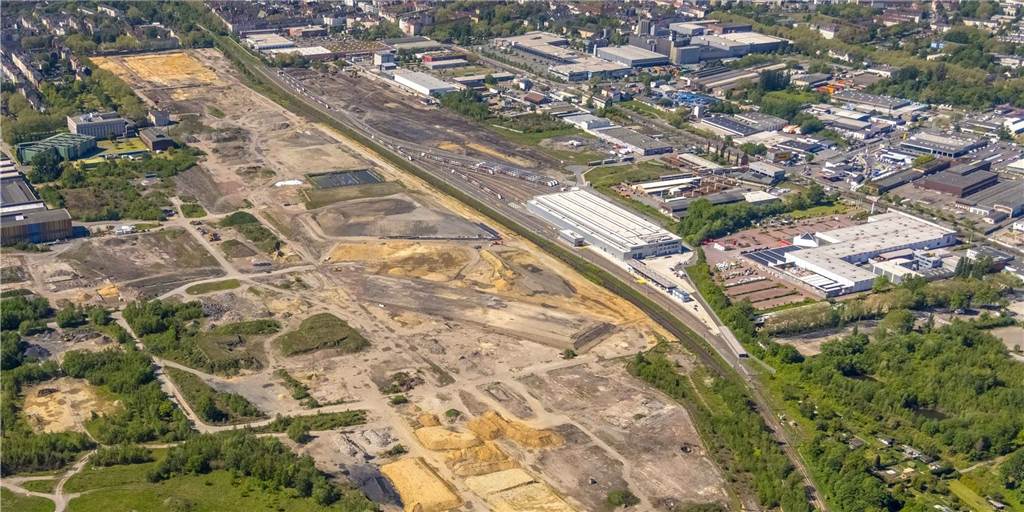 Westfalenhütte: Neue Brücke über wichtige Bahnlinie soll Verkehr entlasten Westfalenhütte: Neue Brücke über wichtige Bahnlinie soll Verkehr entlasten