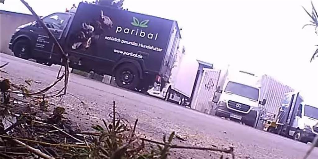 Video mit Paribal-Lkw veröffentlicht: Stammt Fleisch doch von zweiter Mecke-Schlachterei? Ein Kühltransporter der Firma Paribal ist auf einem Gelände der Firma Mecke in Werne zu sehen. Stammt das Fleisch fürs Hundefutter doch von anderer Stelle als vom Paribal-Chef angegeben?