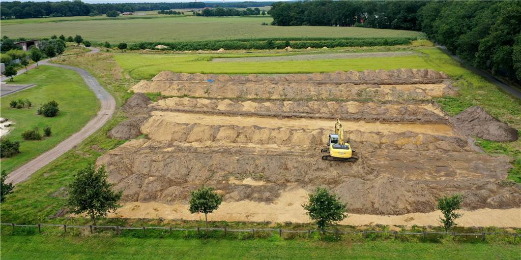 Wohnmobilstellplatz in Olfen: Archäologen graben weiter auf Baugebiet Auf dem Gelände des künftigen Wohnmobilstellplatzes in der Nähe des Olfener Naturbades suchen Archäologinnen und Archäologen weiterhin nach historischen Spuren.