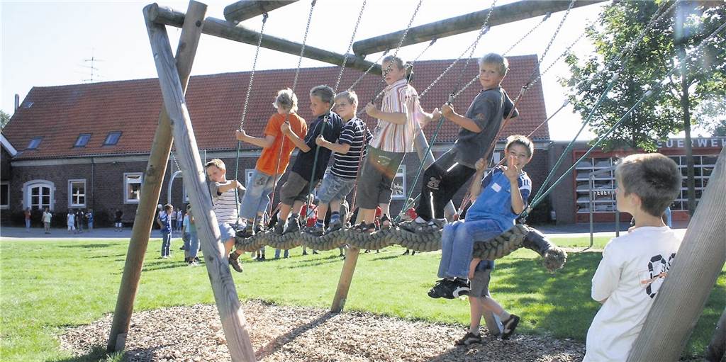 Gibt es zu wenig Lehrkräfte an den Grundschulen in Vreden? Die Hamalandschule am Standort Ammeloe: Auch dort herrscht akut kein Lehrermangel.