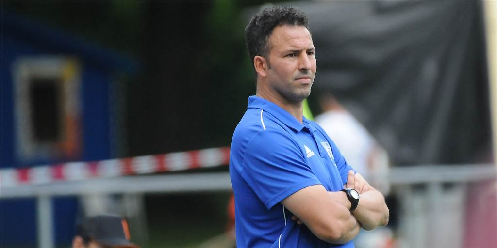 Wacker Obercastrops B-Jugend musste sich den VfB Hüls erst einmal zurecht legen Konnte zufrieden sein: Wackers B-Jugend-Coach Brahim Amghar.