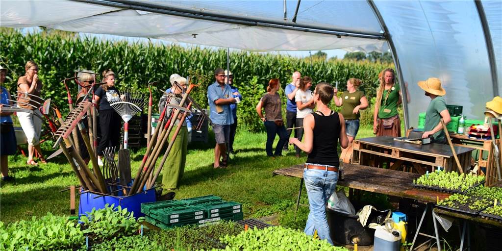 Solidarische Landwirtschaft Lippeauen Bork ist aus den Kinderschuhen raus Die Solawi Lippeauen Bork setzt auf Transparenz. Wer kommt, bekommt Informationen zum Prinzip der Solidarischen Landwirtschaft.