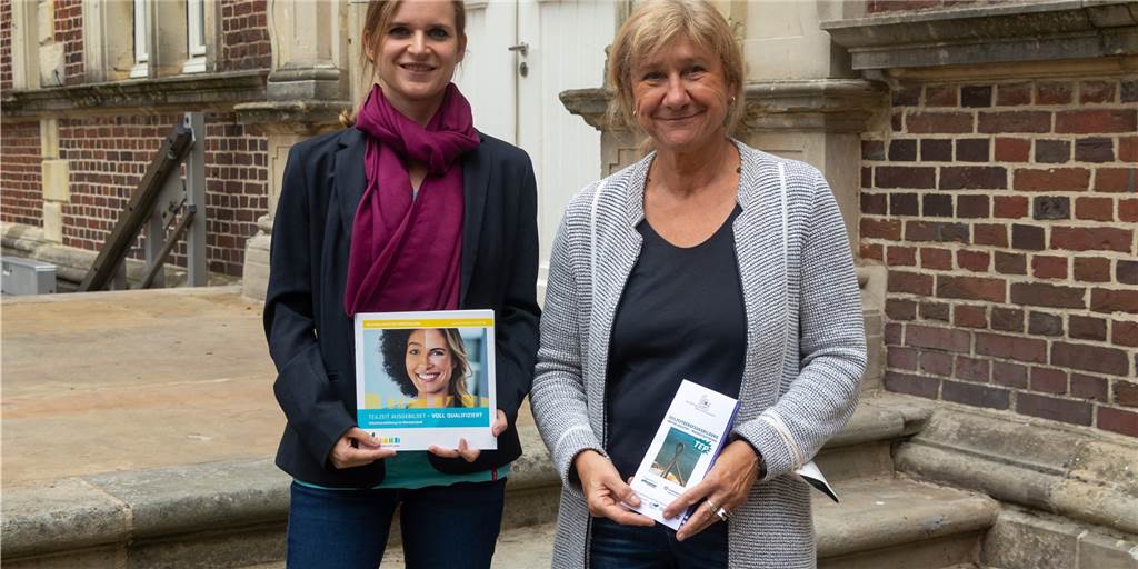 Männer sind (noch) in Ahaus Mangelware Jessica Kemper (links) und Ulrike Brochscheit betreuen das TEP-Projekt und begleiten die Auszubildenden.