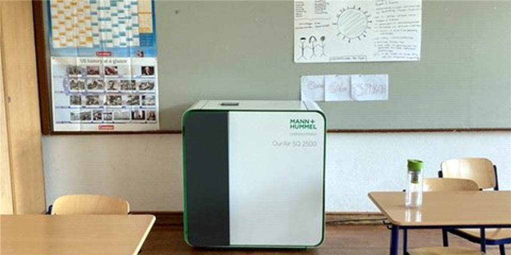 Forderung nach weiteren Luftfiltern in Halterner Schulen abgeschmettert Die Wirkung mobiler Luftfilter in Klassenräumen zum Schutz gegen das Coronavirus ist begrenzt.