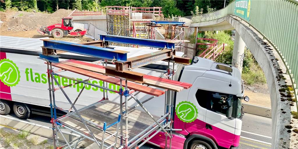 Großbaustelle B236: Termine für Fußgängerbrücke und Hausabriss stehen fest Großbaustelle B236: Termine für Fußgängerbrücke und Hausabriss stehen fest