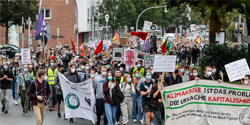 Klimastreik in Dortmund: Hansaplatz war für Demonstrierende zu klein