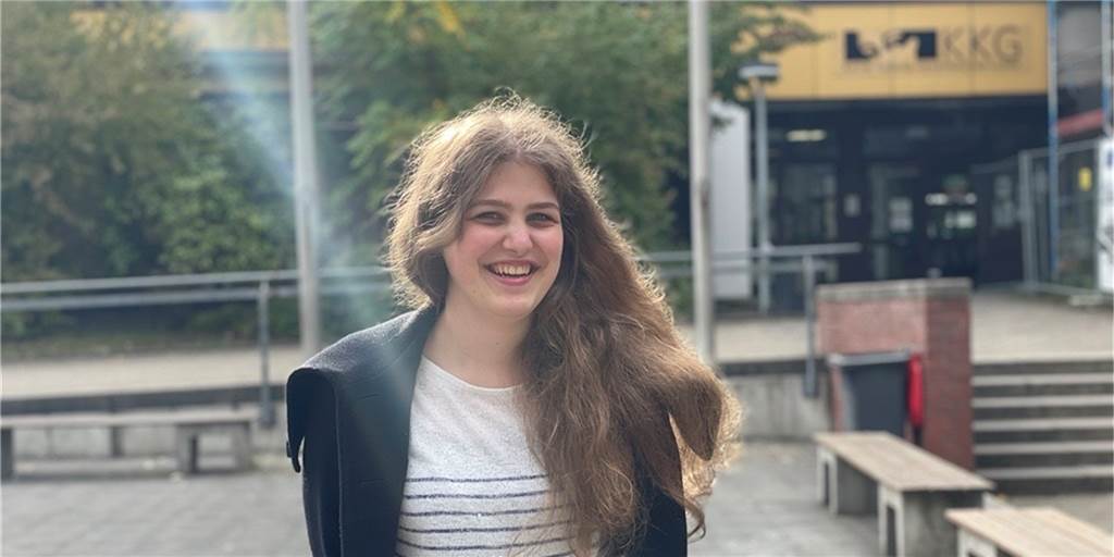 Für Kira Hecker ist es die erste Bundestagswahl, bei der sie ihre Stimme abgeben kann.