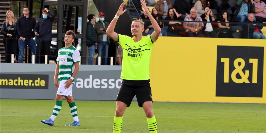 BVB-Talent vergibt Chance in letzter Minute im Duell mit gefährlicher Sporting-U19 BVB-Talent vergibt Chance in letzter Minute im Duell mit gefährlicher Sporting-U19