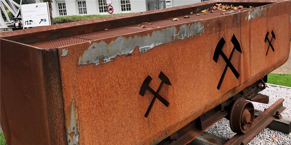 Die alte Zechenlore in Selm: Symbol für Vergangenheit und Zukunft Die alte Zechenlore in Selm: Symbol für Vergangenheit und Zukunft