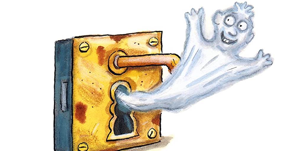 Buch-Tipp: Lustige Abenteuer mit dem wirklich wahren Schlossgespenst Zippel, das wirklich wahre Schlossgespenst, lebt in einem Türschloss.