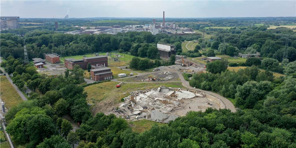 Das Archivbild zeigt einen Teil des zum „Wirtschaftsstandort Lippholthausen“ gehörenden ehemaligen Steag-Geländes.