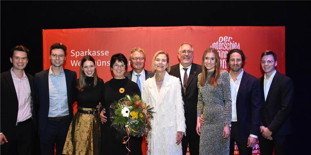 „Beeindruckend“: Viel Lob für Stefanie Schmickler und Michael Pietsch Die Familien von Dr. Stefanie Schmickler und Dr. Michael Pietsch freuen sich über die Auszeichnungen.