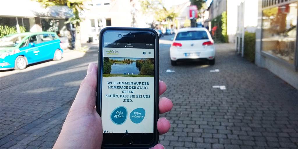Stadt Olfen setzt Wünsche junger Olfener um - nach und nach Eine Olfen-App - ein Wunsch vieler junger Olfener - soll am besten gemeinsam mit ihnen entwickelt werden.