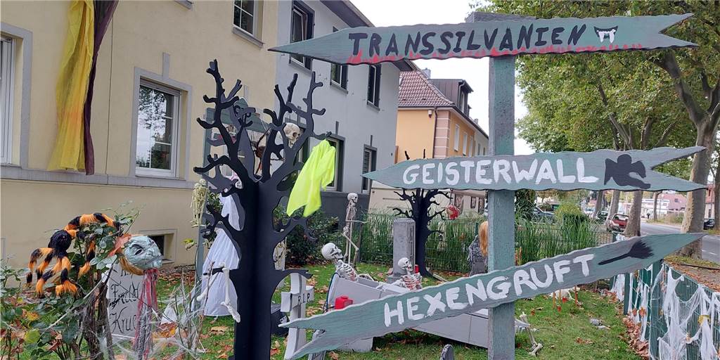 Grusel sich, wer kann: Berühmtes Spukhaus kehrt zu Halloween zurück Wer an Halloween einen Abstecher nach Transsilvanien machen möchte, sollte zum Spukhaus von Familie Schink in Ickern kommen.