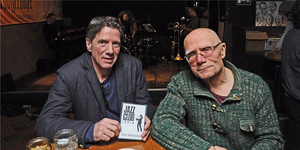 Corona torpediert Konzerte: Lüner Jazz-Club plant jetzt fürs Frühjahr Götz Hartmann, 1. Vorsitzender des Jazz-Clubs Lünen, und Knut Thamm bei einem früheren Interview.
