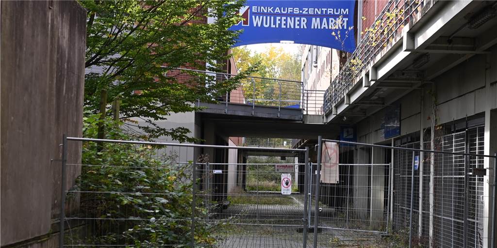 Wulfener Markt: Erst muss alles raus und dann wird 2022 abgerissen Die Tage des ehemaligen Wulfener Einkaufszentrums Wulfener Markt sind gezählt. 2022 wird es abgerissen.