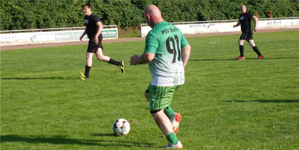 „Corona war eine ordentliche Bremse“: Rückschlag für die Heavy Kickers des PSV Bork Tim "Timmy" Spiekermann läuft für die Heavy Kickers des PSV Bork auf.