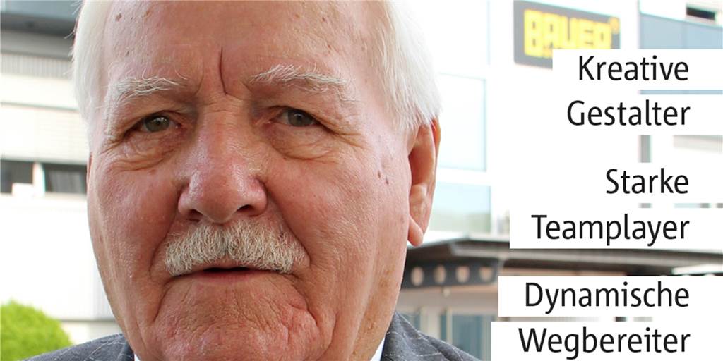 Köpfe-Magazin: Gründer, Macher und Inhaber der Region im Porträt Der Unternehmer Heinz-Dieter Bauer ist auf dem Titel des Köpfe-Magazins.