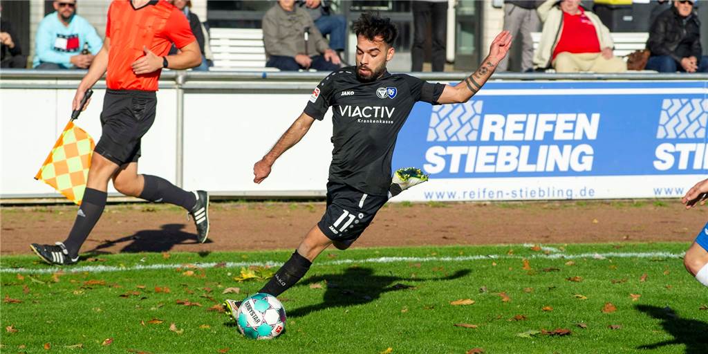 „Unser mit Abstand bestes Spiel“ - trotzdem gibt‘s keine Punkte für den TuS Haltern Ali Ibraim erlebte mit dem TuS Haltern gegen Westfalia Rhynern ein Spiel auf ein Tor, konnte sich mit dem TuS aber nicht belohnen.