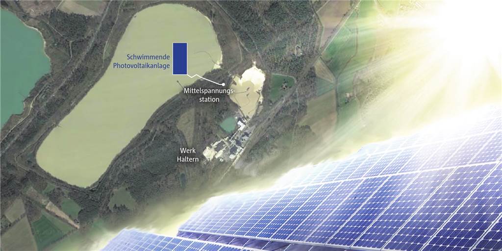 Grünes Licht für riesige Solaranlage auf dem Silbersee - Zeitplan steht So sehen die Pläne zur Solaranlage auf dem Silbersee III aus.