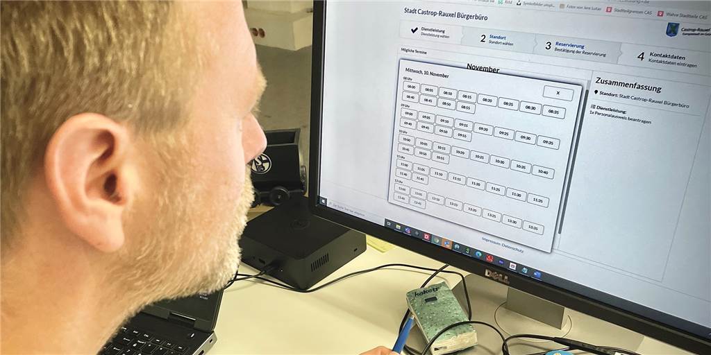 Bürgerbüro: Erstes Ziel erreicht – nun peilt der Bürgermeister das zweite an Wer am Donnerstag (4.11.) einen Termin im Bürgerbüro brauchte, um einen Personalausweis zu beantragen, hatte am Mittwoch in der Folgewoche quasi freie Auswahl.