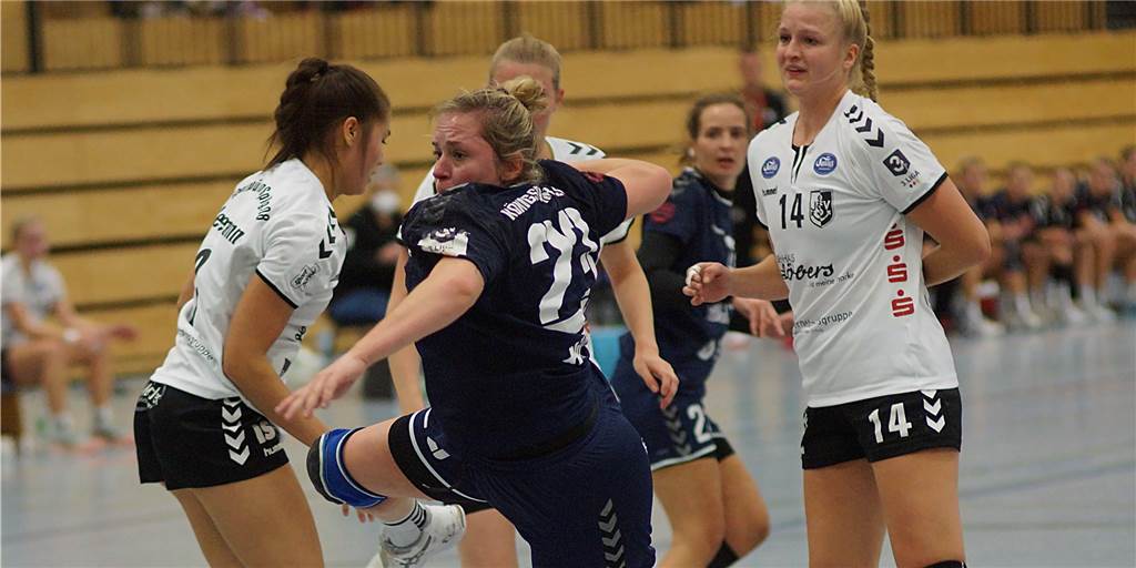 Beim Königsborner SV spielen sich weitere talentierte Handballerinnen ins Rampenlicht Auf Rabea Pein ist Verlass: Die Königsborner Kreisläuferin erzielte gegen Ibbenbüren elf Tore.