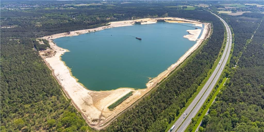 16 Hektar Wald müssen jetzt dem Silbersee I in Sythen weichen 16 Hektar Wald müssen jetzt dem Silbersee I in Sythen weichen