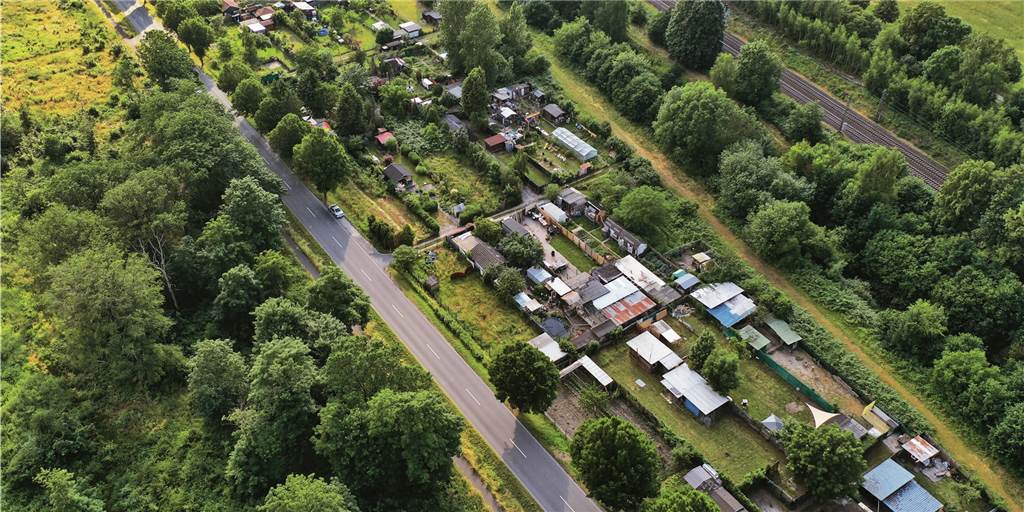 Illegale Bebauung an der Victorstraße: Erste Ideen für eine Lösung Die Bebauung auf der Grünfläche an der Victorstraße ist illegal.