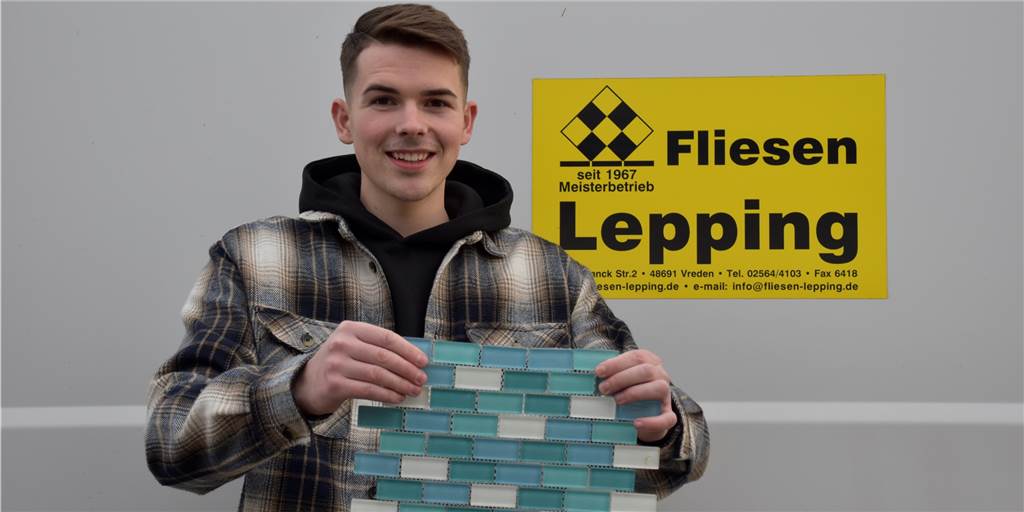 Malte Laurich (21): Ein aufstrebender Fliesenleger mit Ambitionen Malte Laurich ist ein ehrgeiziger Fliesenleger aus Leidenschaft.