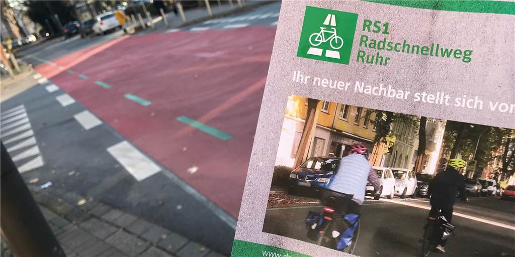 Achtung, Unfallgefahr! Neue Fahrradstraße in Dortmund hat ihre Tücken Achtung, Unfallgefahr! Neue Fahrradstraße in Dortmund hat ihre Tücken
