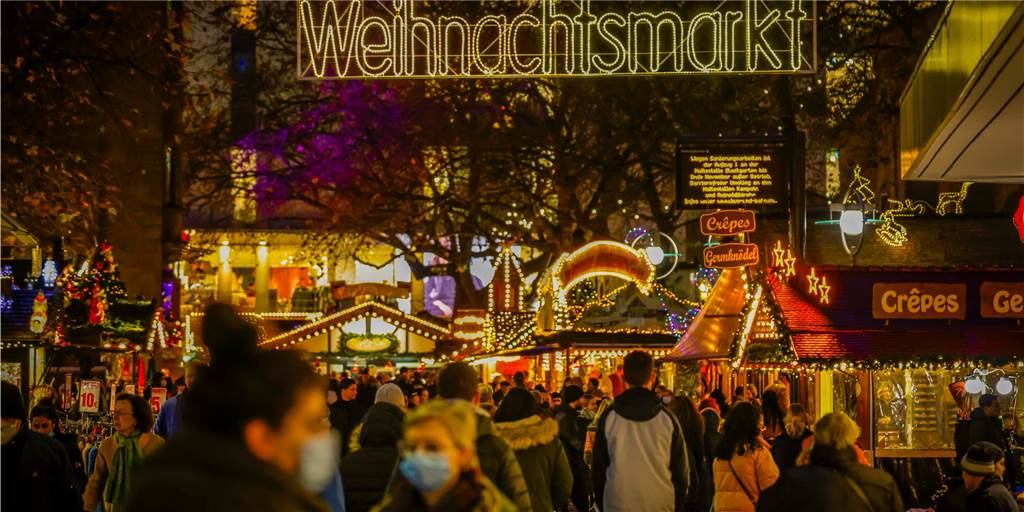 Was, wenn auf dem Dortmunder Weihnachtsmarkt bald Maskenpflicht gilt? Gilt bald eine Maskenpflicht auf dem Westenhellweg und dem Weihnachtsmarkt?