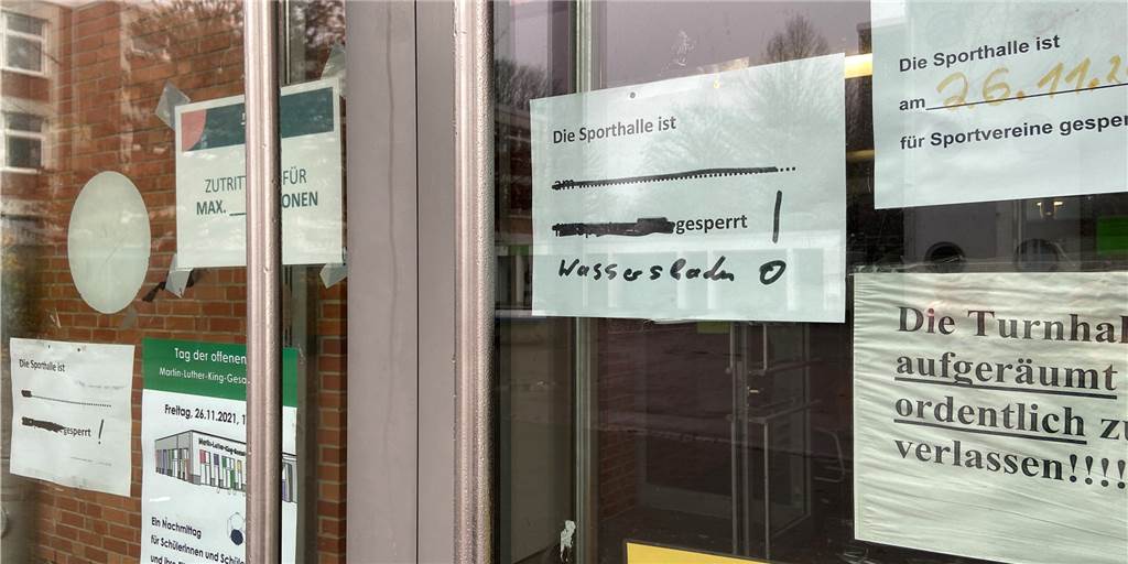 Wasserschaden: Dortmunder Sporthalle für längere Zeit gesperrt Die Sporthalle im Dortmunder Westen ist wegen eines Wasserschadens seit Montag (22.11.) gesperrt.