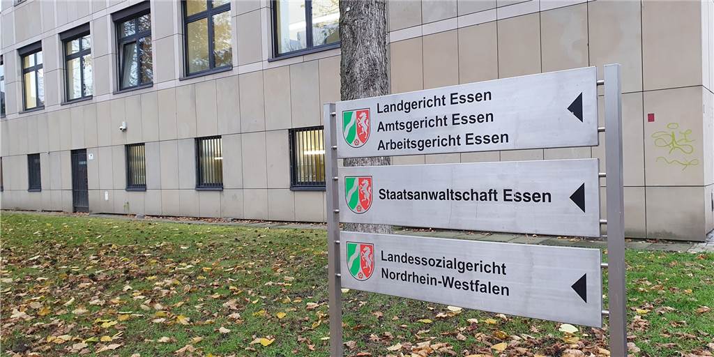 Das Landgericht Essen: Hier warteten die Richter vergeblich auf die Dorstenerin.