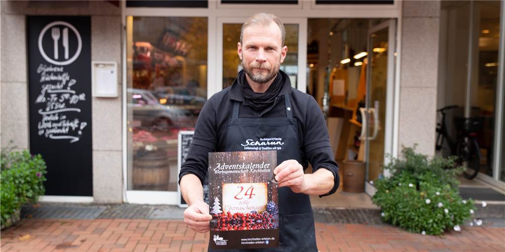 Kirchhellener Adventskalender liegt ab sofort aus Ulrich Scharun ist seit vielen Jahren Teil der Werbegemeinschaft Kirchhellen. Wer noch auf der Suche nach Weihnachtsgeschenken ist, kann dies ab sofort sehr gut nach dem Adventskalender planen.