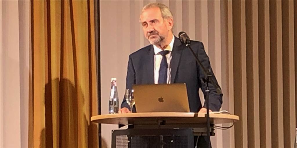 Prof. Dr. Dr. Hermann Parzinger, Präsident der Stiftung Preußischer Kulturbesitz, aus Berlin war Gast der Reihe „Wasserwerkgespräche“.