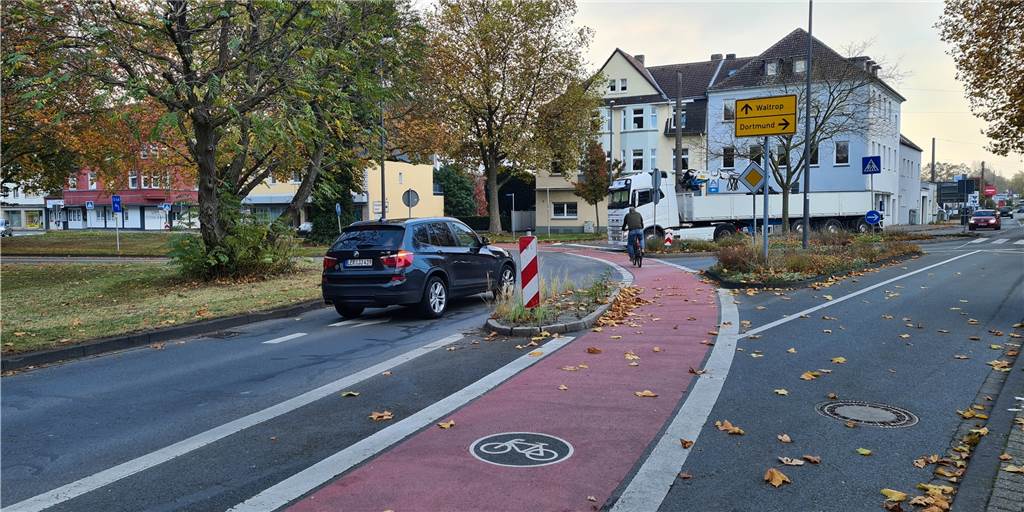 Radwege in Castrop-Rauxel zu gefährlich: Radfahrer sind frustriert