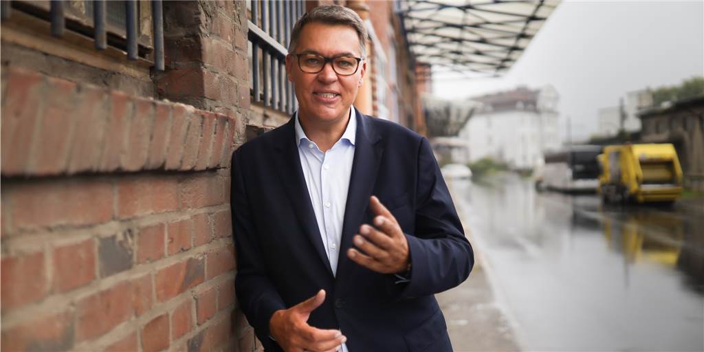 Das ist politisch übergriffig, Herr Westphal! OB Thomas Westphal (hier ein Foto zu Wahlkampfzeiten).