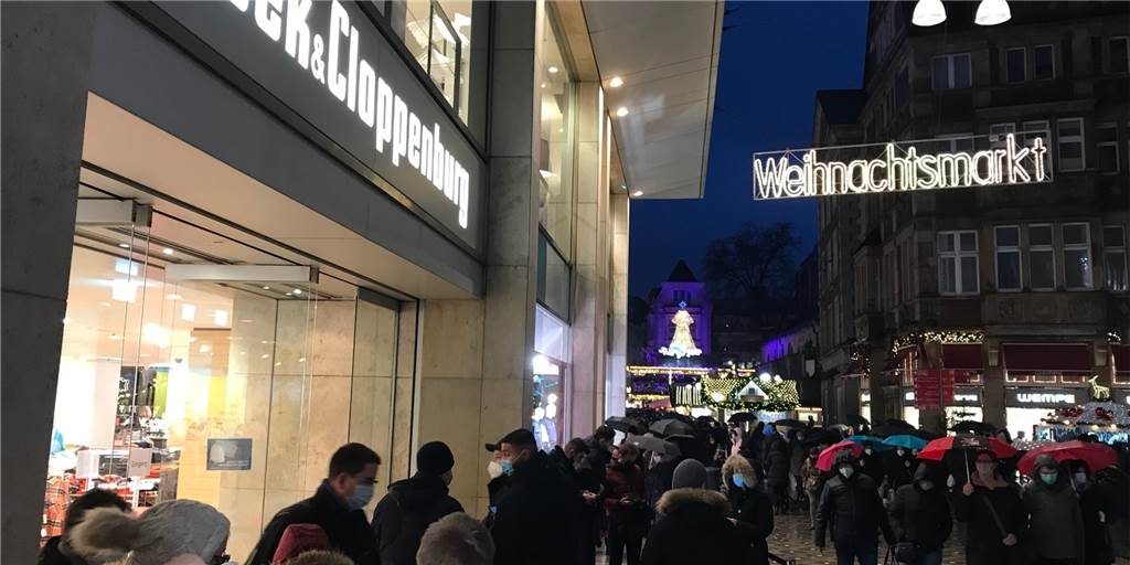Shopping in Dortmund nur noch mit 2G: Kamen weniger Kunden?