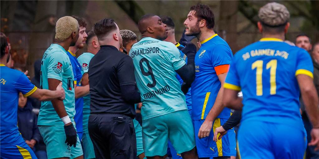 Nach Chaos-Spiel mit vier Roten Karten und Zuschauern auf dem Platz - Vereine äußern sich Zwischen Osmanlispor Dortmund und der SG Gahmen ging es heiß her.