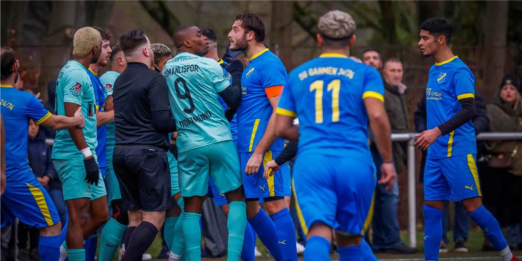 Wilde Partie mit vier Platzverweisen: SG Gahmen kassiert im Spitzenspiel erste Saisonpleite Die Partie zwischen Osmanlispor Dortmund und der SG Gahmen wurde zu einem sehr hitzigen Duell.