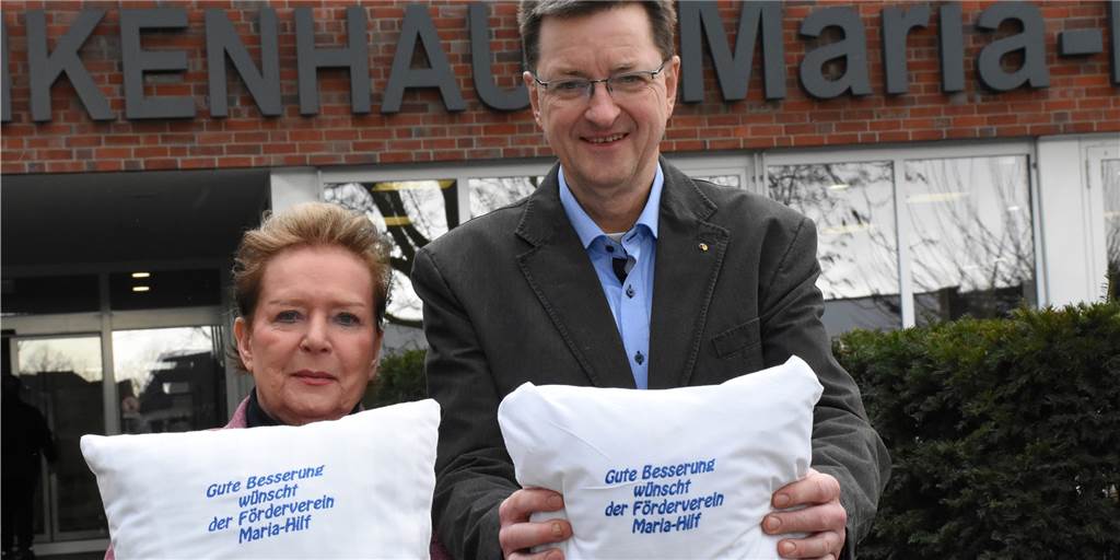 An der Spitze des Fördervereins haben sich Rosemary Klatt und Claus Zumbusch für das Krankenhaus für das Krankenhaus Maria-Hilf in Stadtlohn stark gemacht. Jetzt wird der Verein aufgelöst.