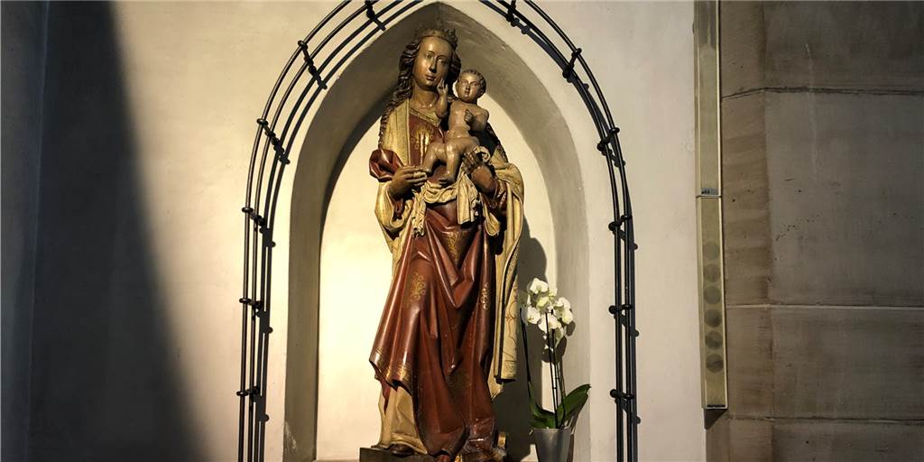 „Purer Vandalismus“- Madonna von 1470 in Dortmunder Kirche beschädigt „Purer Vandalismus“- Madonna von 1470 in Dortmunder Kirche beschädigt